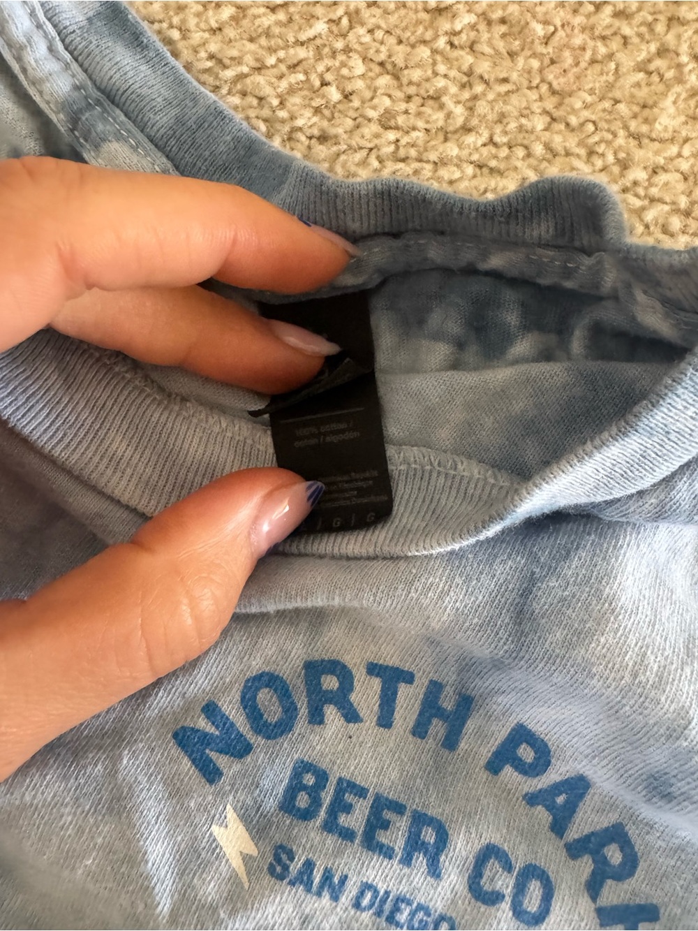 North park beer co crop tee - Picture 4 of 4